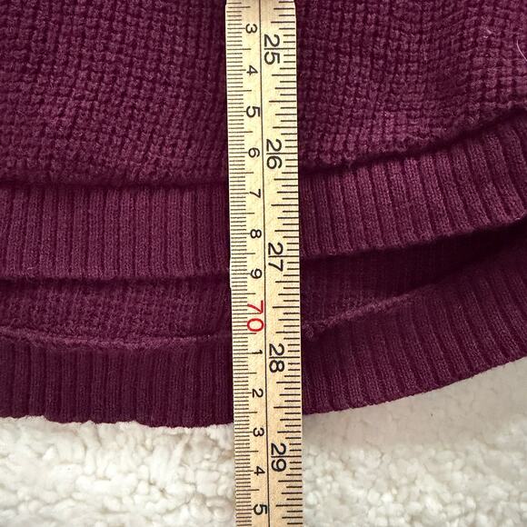 LAUREN RALPH LAUREN Women Purple Cowl Neck Pullover Sweater Top Size 2X EUC - Picture 7 of 9